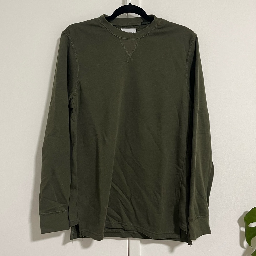 Five Four Green Pullover